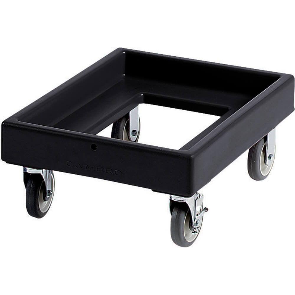 Black Polyethylene Rectangular Food Box Dolly