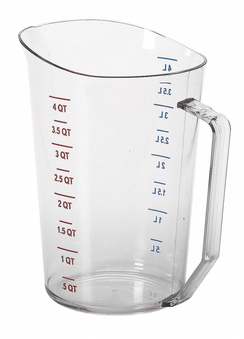 Cambro 4 Quart Liquid Measuring Cup - Camwear 85614