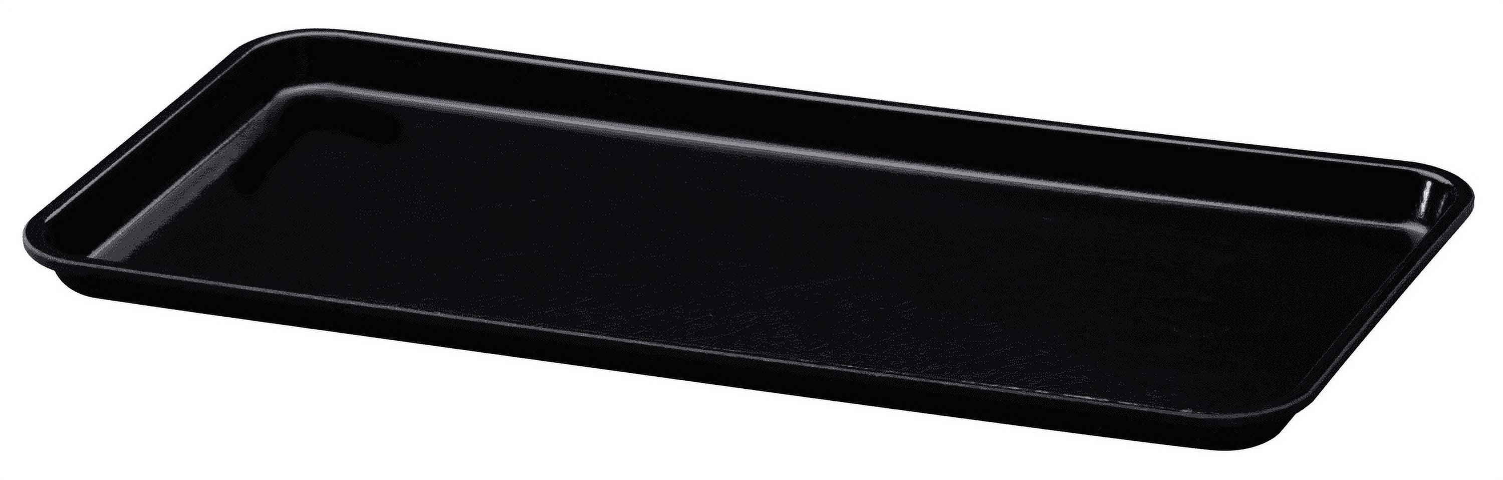 Cambro Rectangular Fiberglass Market Display Tray Black