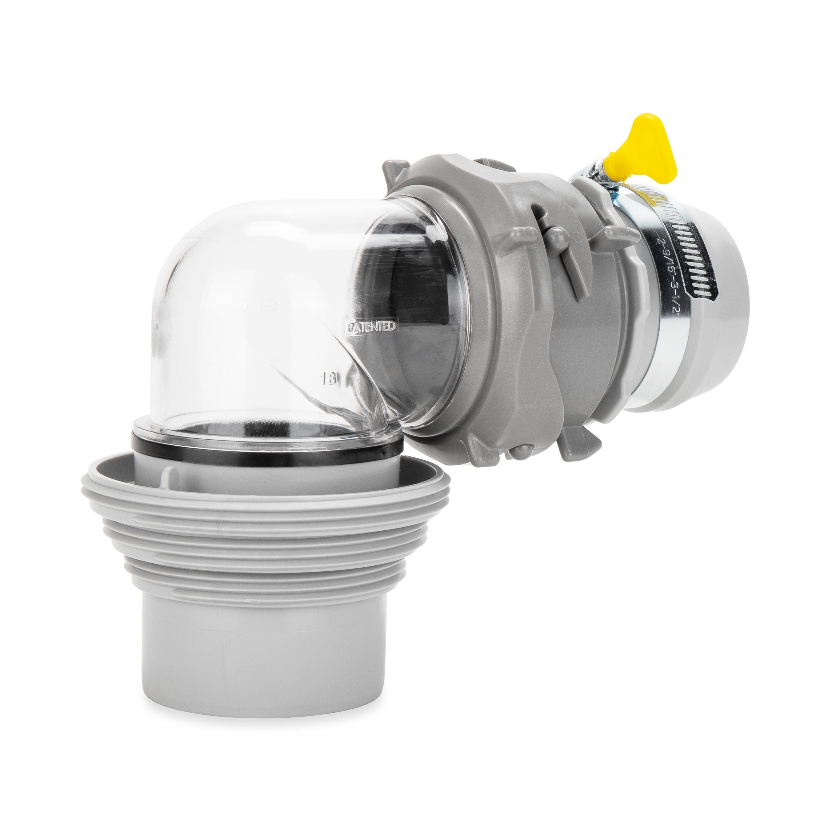 Camco 4-in-1 Hose Adapter with Bayonet Elbow and Lug Fitting (39214)