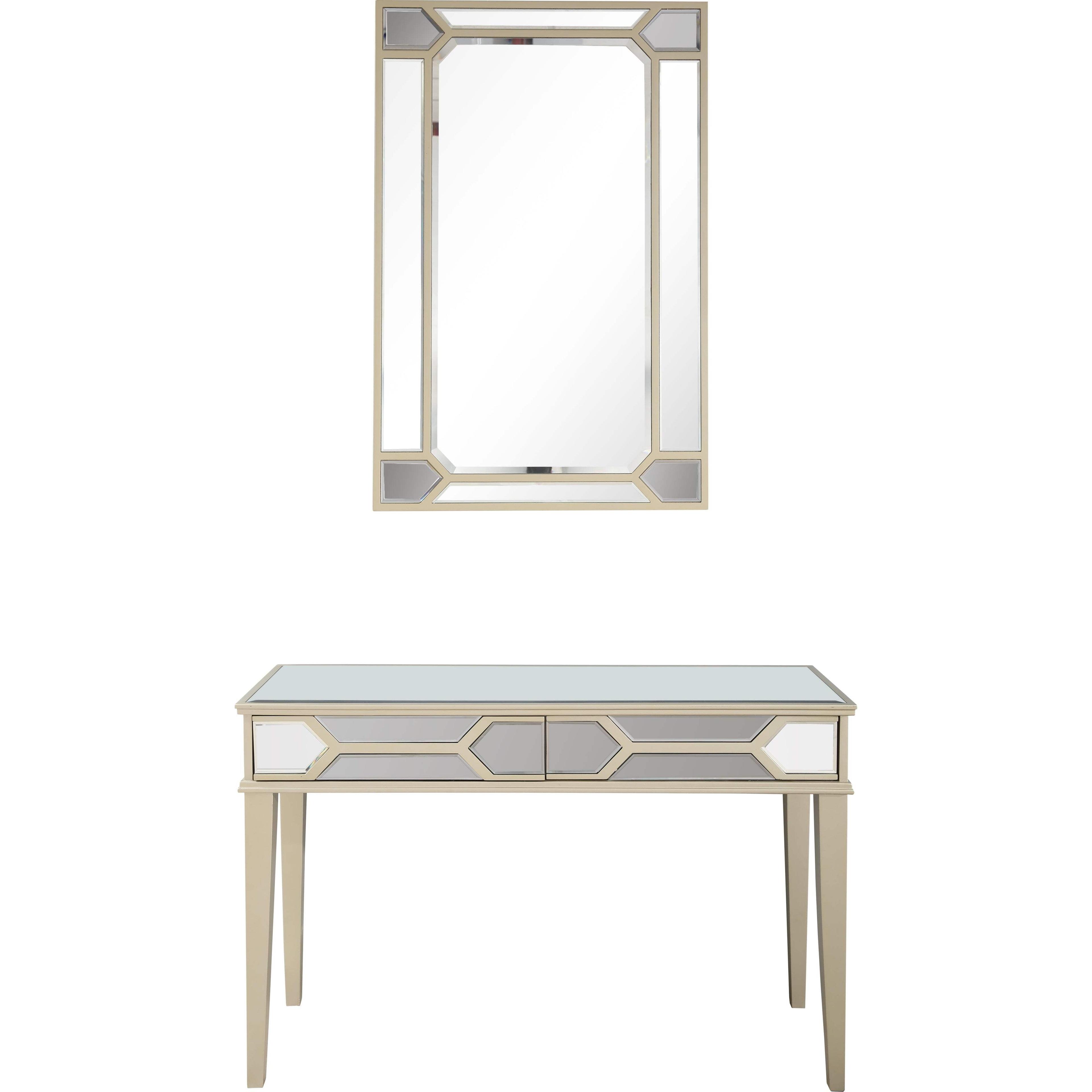 Camden Isle Keeley Wall Mirror and Console Table