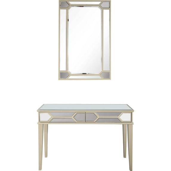 Camden Isle Keeley Wall Mirror and Console Table