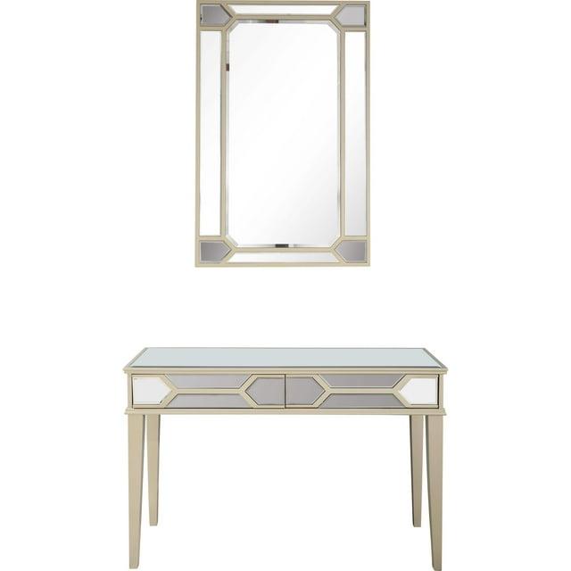 Camden Isle Keeley Wall Mirror and Console Table