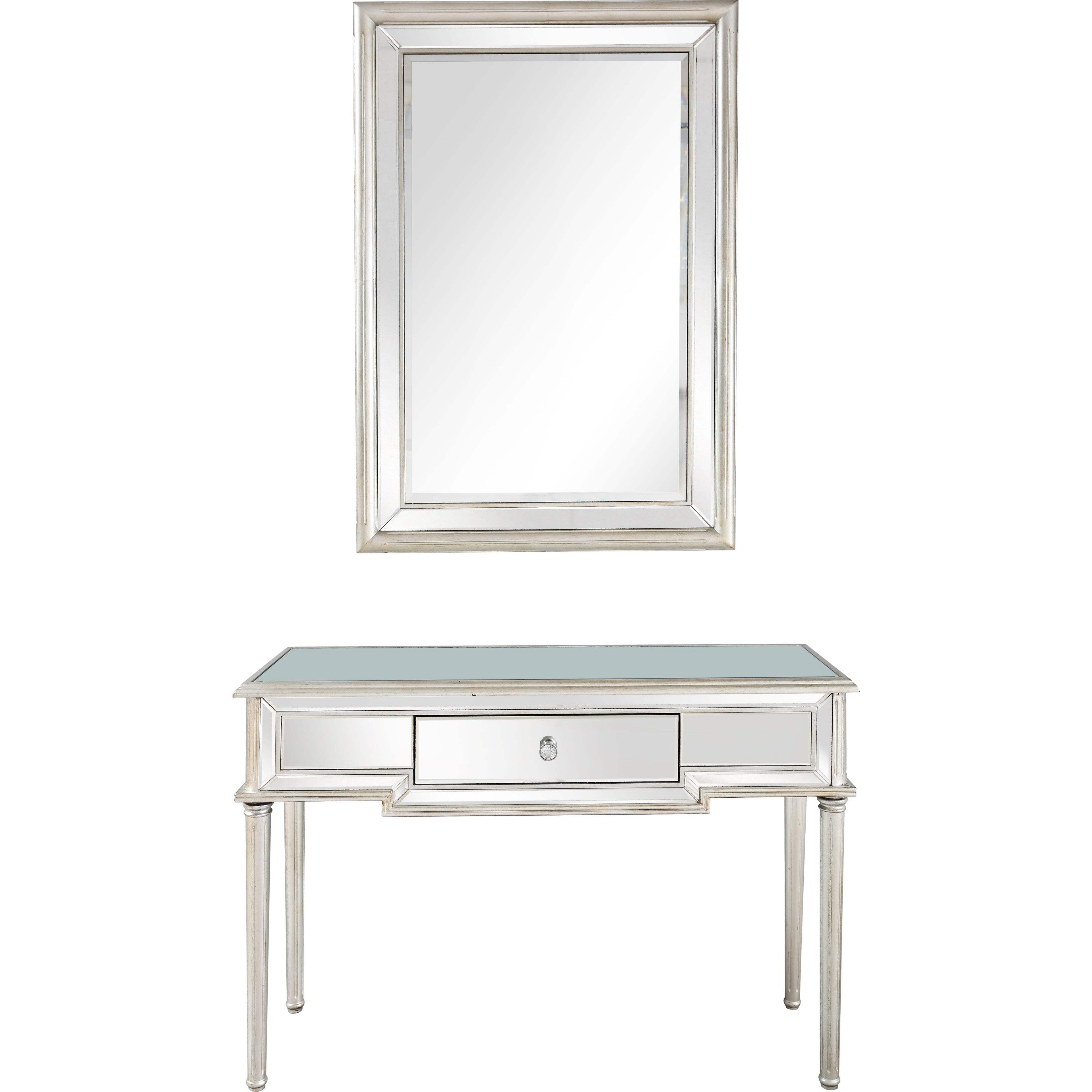 Camden Isle Morgan Wall Mirror and Console Table