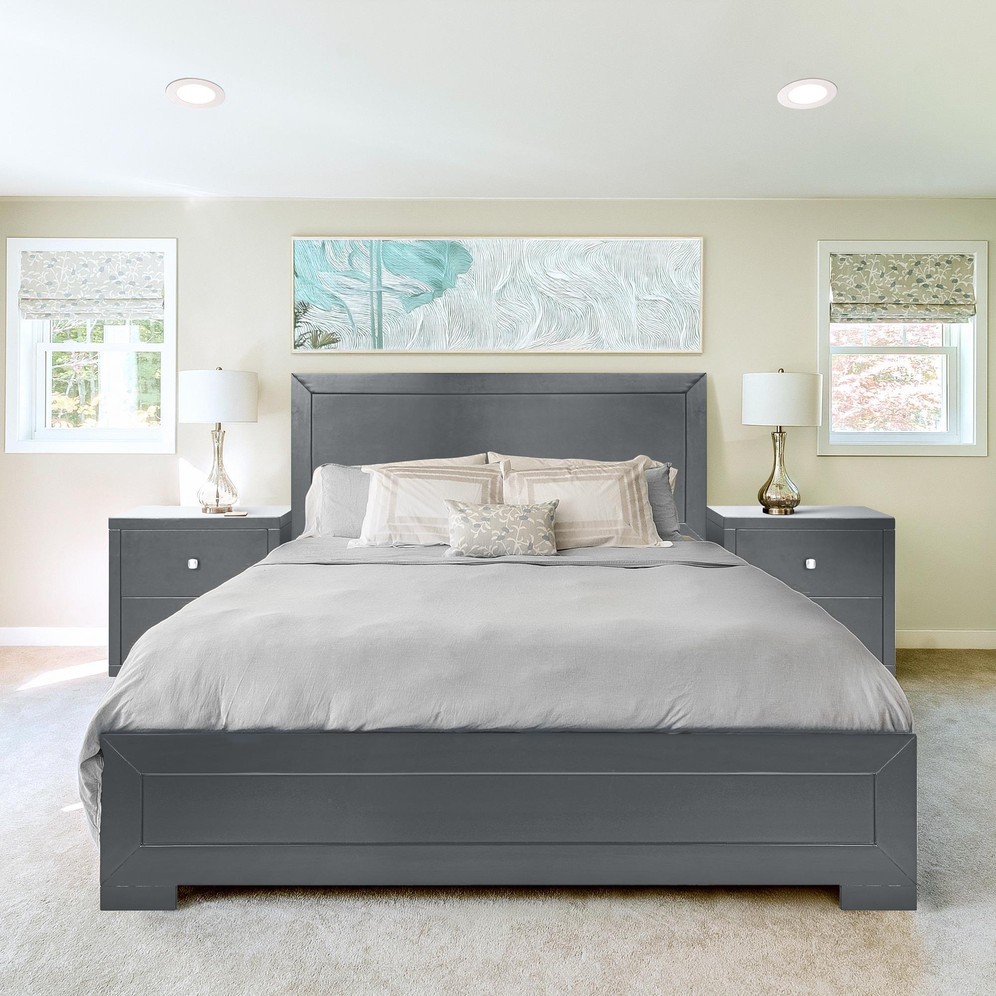 Trent Wood Low Profile Platform Bed