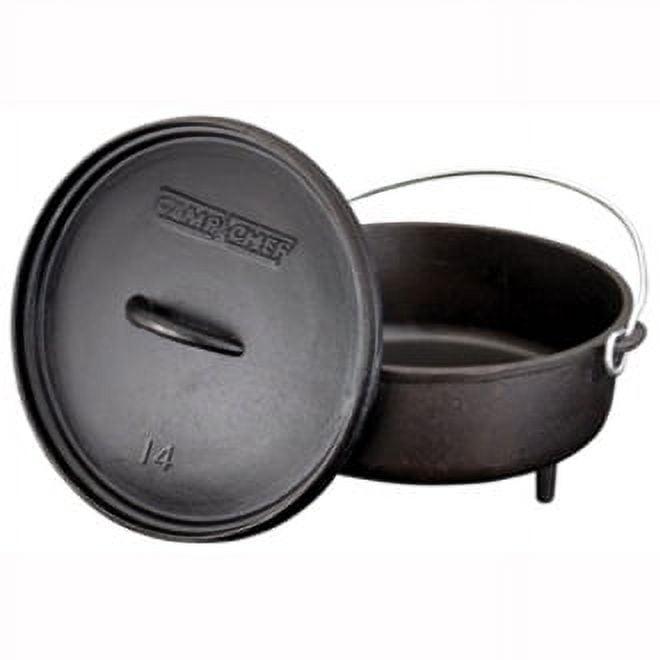 Camp Chef Classic 14" Seasoned Cast Iron Dutch Oven
