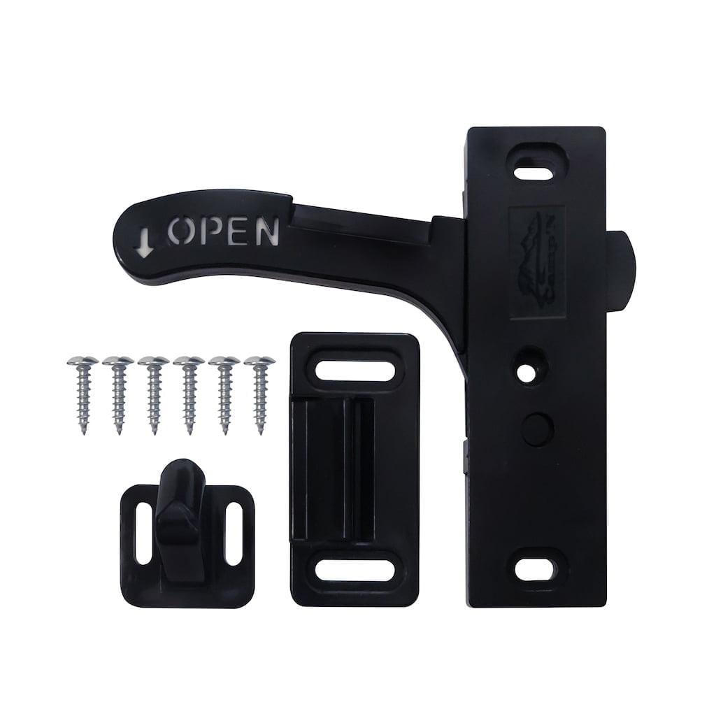 RV- Screen Door Latch Left Hand Handle Kit - Camper Motorhome Travel Trailer