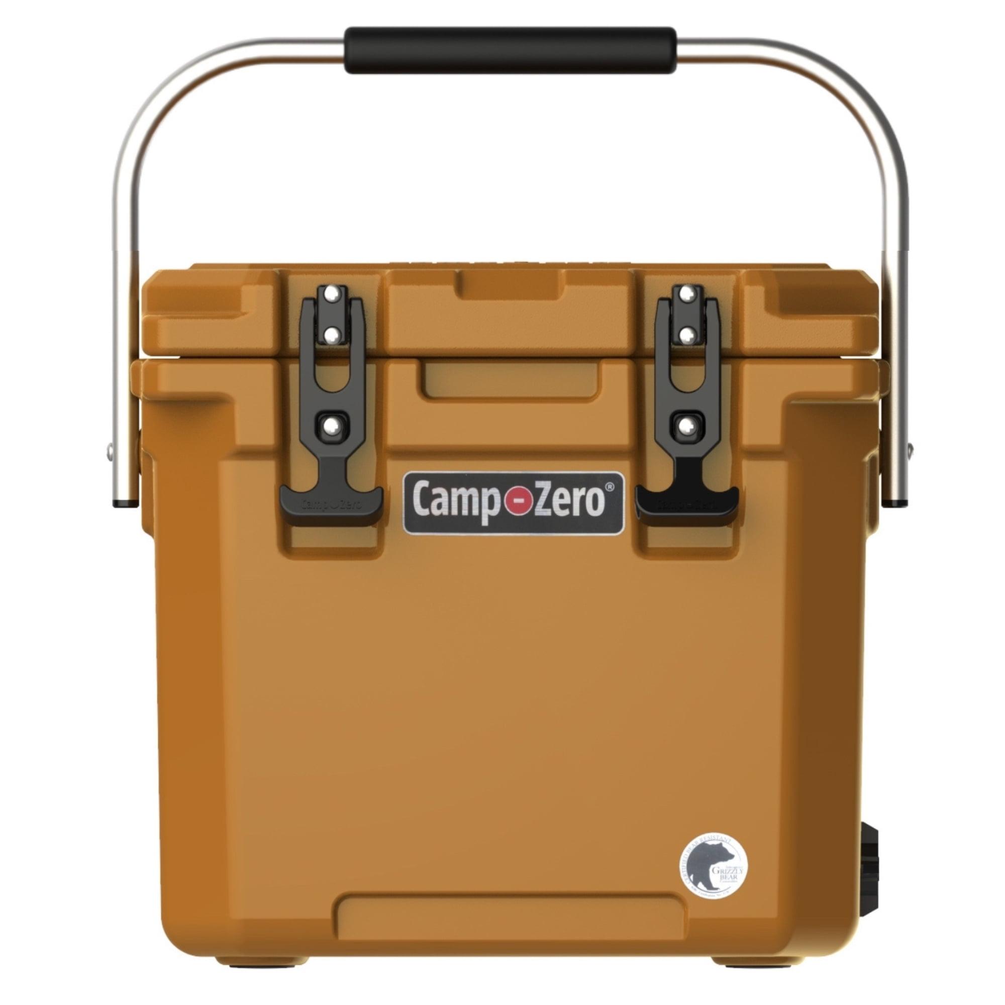 Camp Zero 15 Can Hard Sided Thermocooler, Roto Molded, Clay