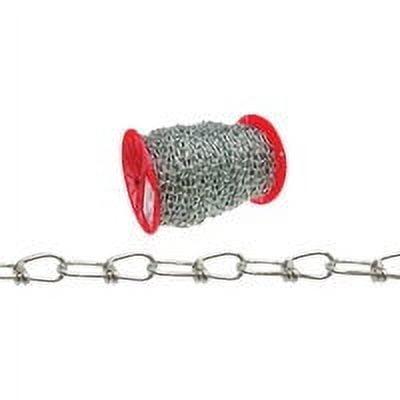 Campbell No. 2/0 Double Loop Carbon Steel Chain 9/64 in. D X 155 ft. L