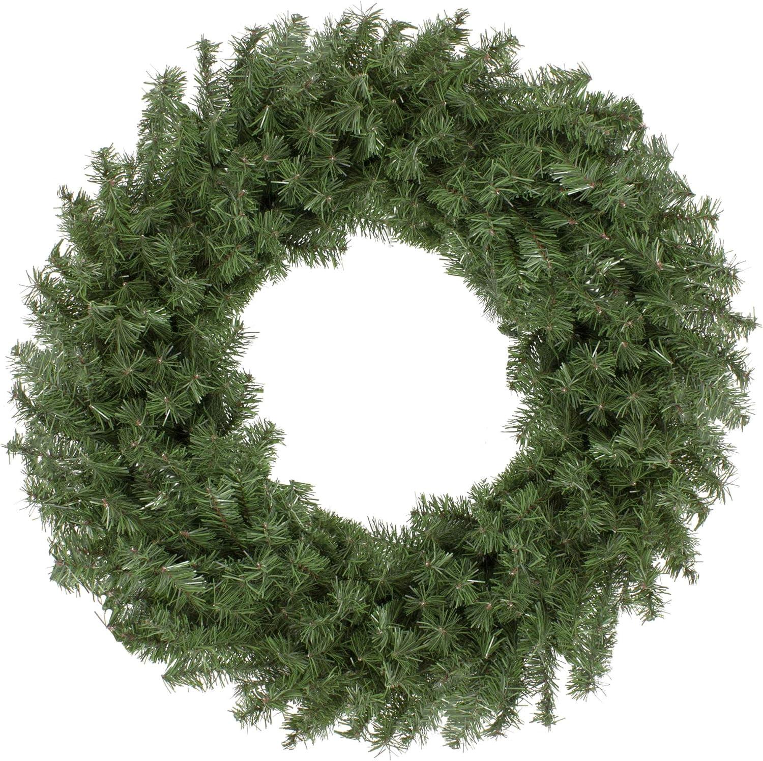 Northlight Canadian Pine Artificial Christmas Wreath, 30-Inch, Unlit