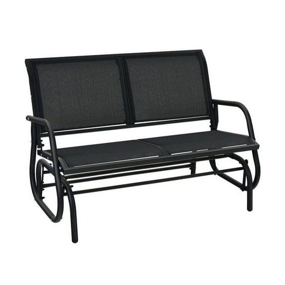 Lark Manor™ Annemaria Glider Metal Bench