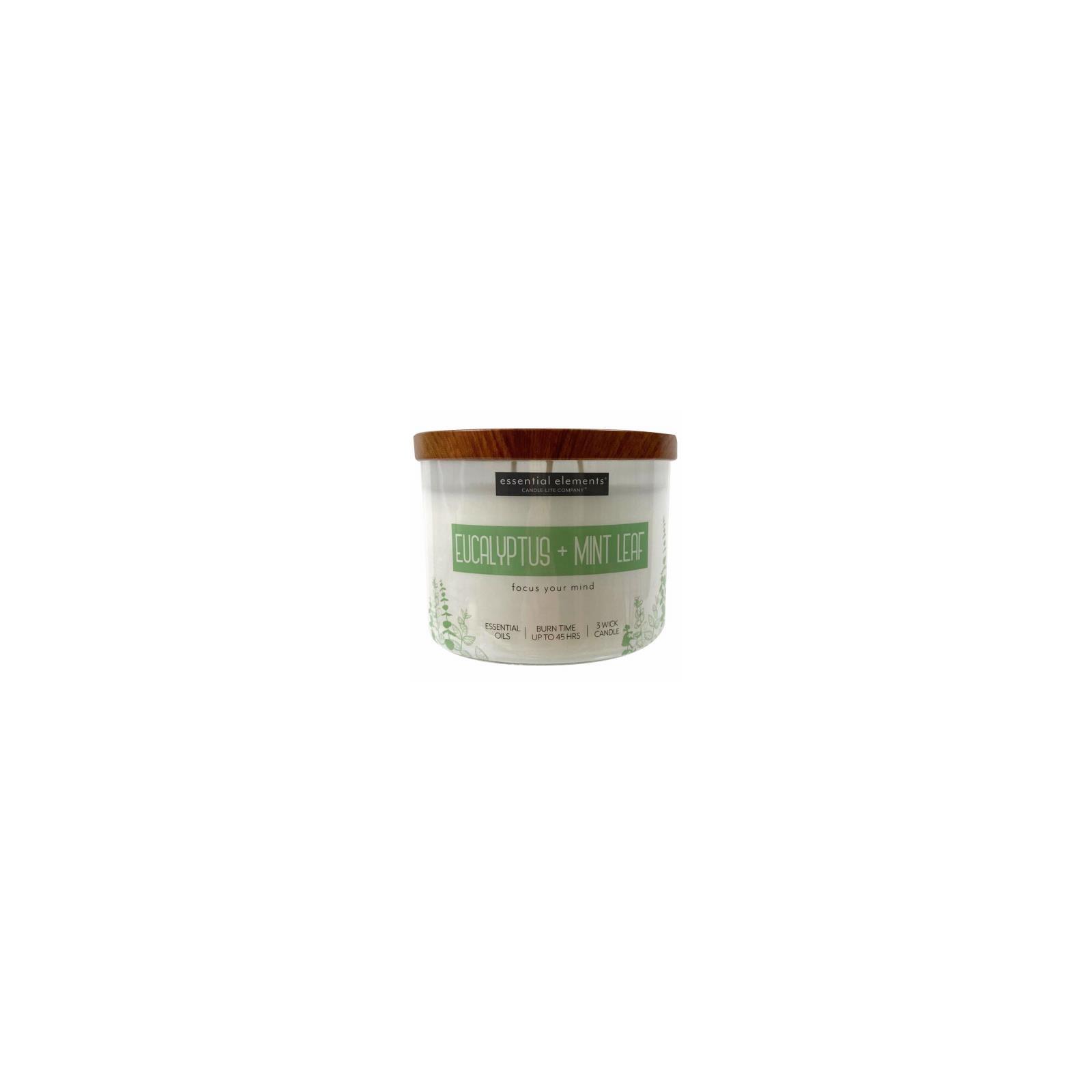 Ivory Soy Eucalyptus & Mint Leaf Scented Jar Candle