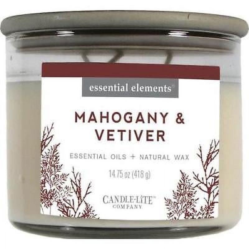 Mahogany & Vetiver 14.75 oz Soy Jar Candle