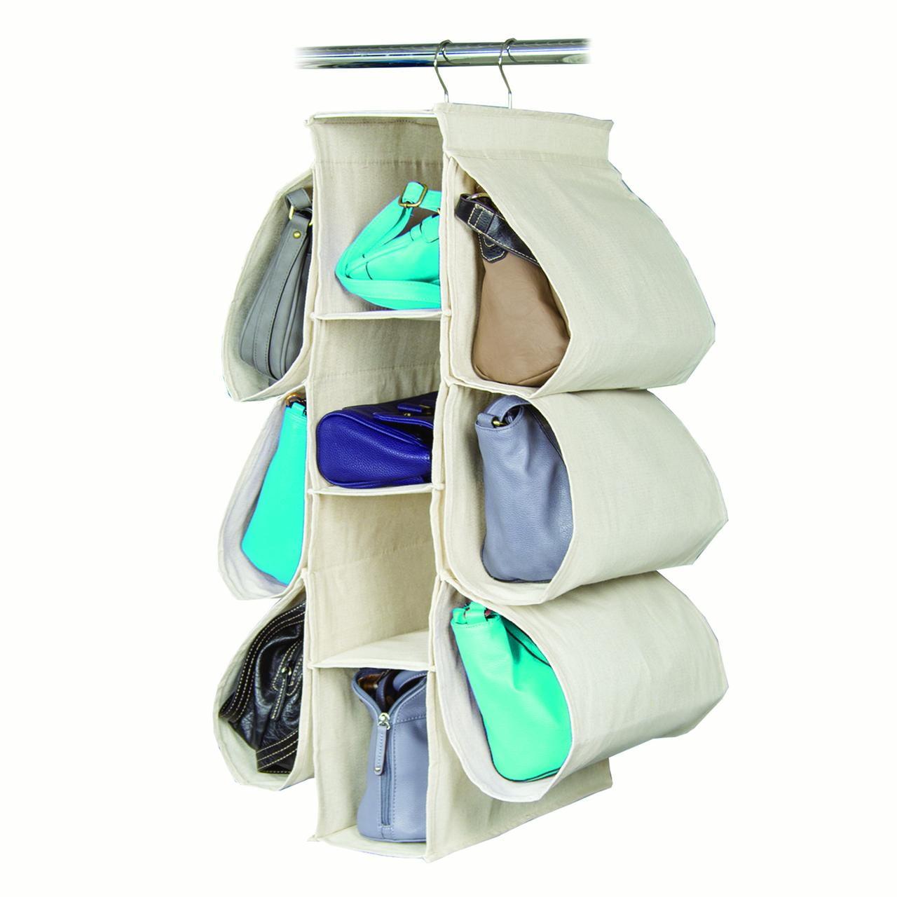 Canvas Hanging Purse Organizer