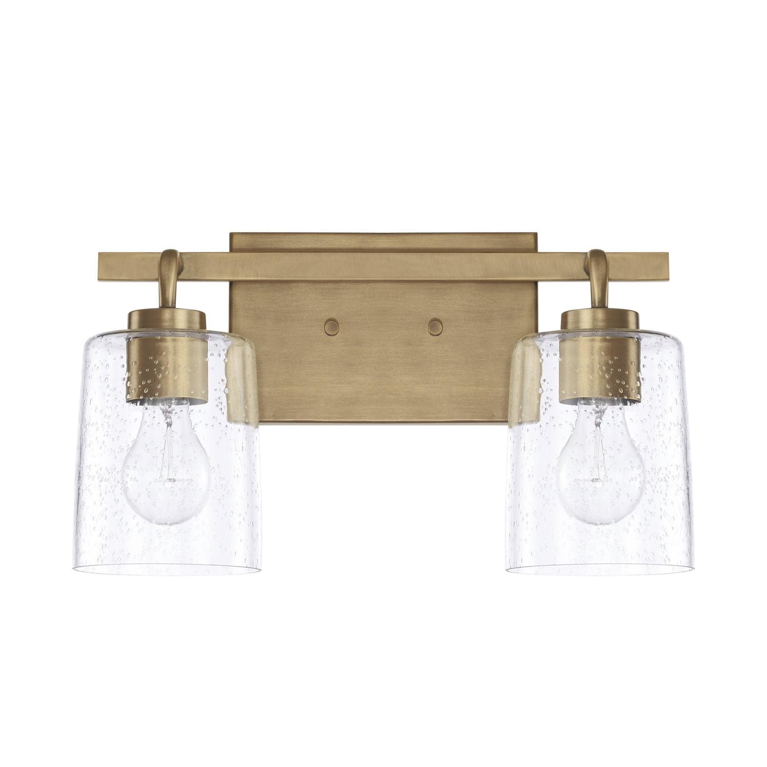 Capital Lighting 128521-449 Greyson 2 Light 15" Wide Bathroom Vanity Light - Brass