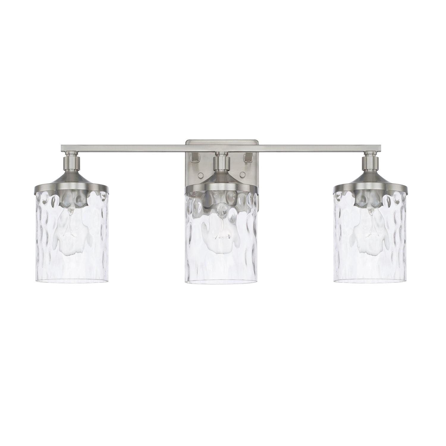 Capital Lighting 128831-451 Colton 3 Light 24" Wide Bathroom Vanity Light - Nickel