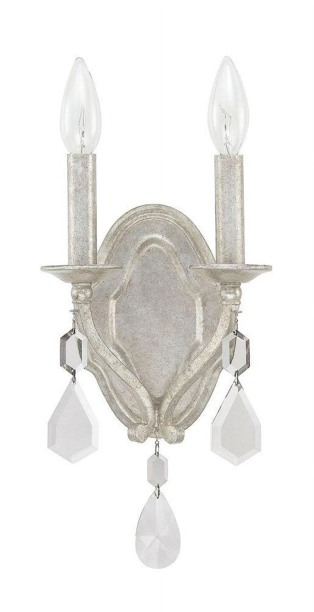 Capital Lighting 1617AS-CR Two Light Wall Sconce