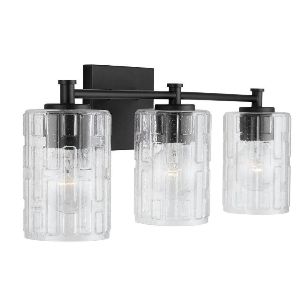 Capital Lighting - 3 Light Transitional Bath Vanity Approved for Damp Locations