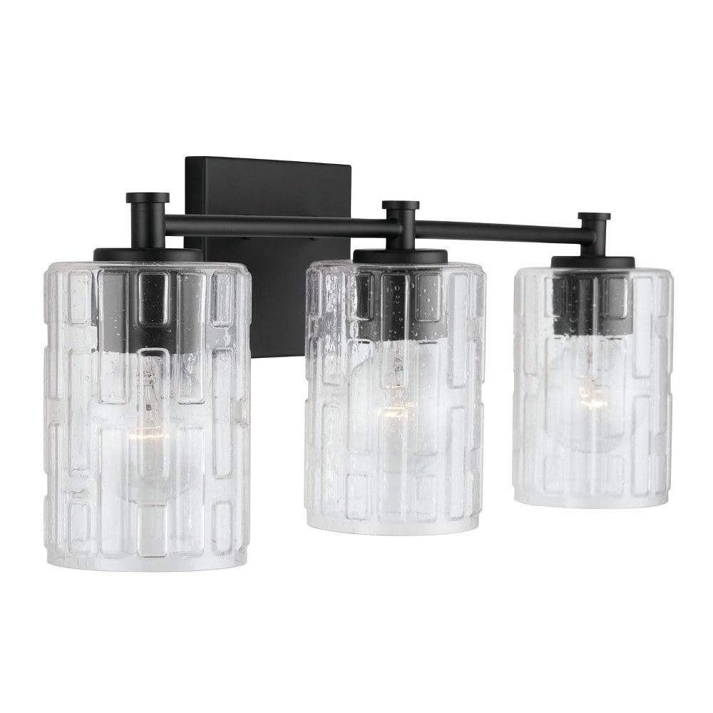 Capital Lighting - 3 Light Transitional Bath Vanity Approved for Damp Locations