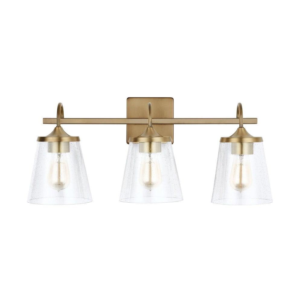 Capital Lighting - 3 Light Transitional Bath Vanity Approved for Damp Locations