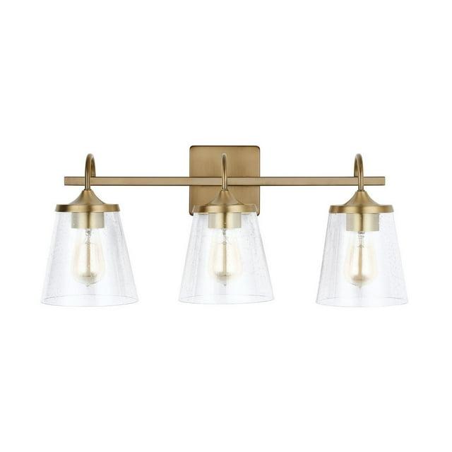 Capital Lighting - 3 Light Transitional Bath Vanity Approved for Damp Locations