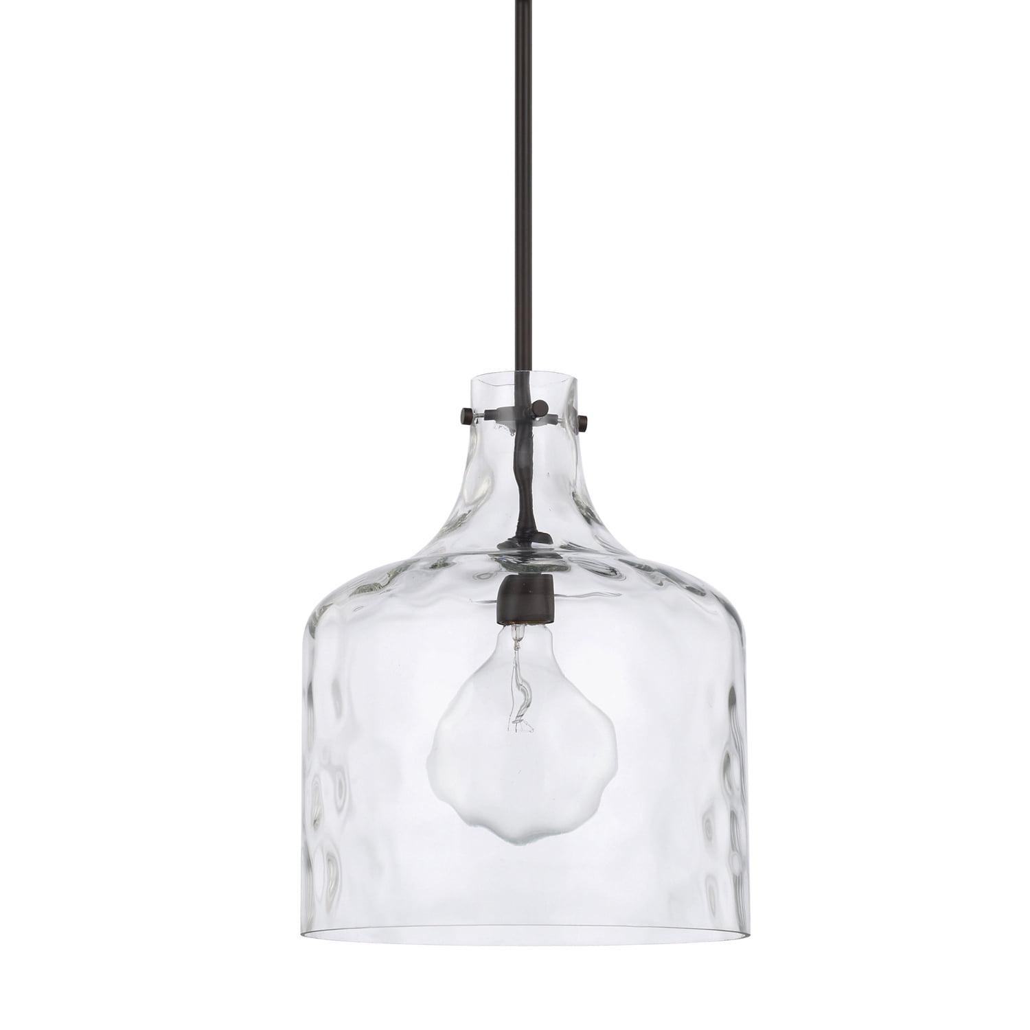 Capital Lighting 325717 1 Light 15" Tall Pendant - Bronze