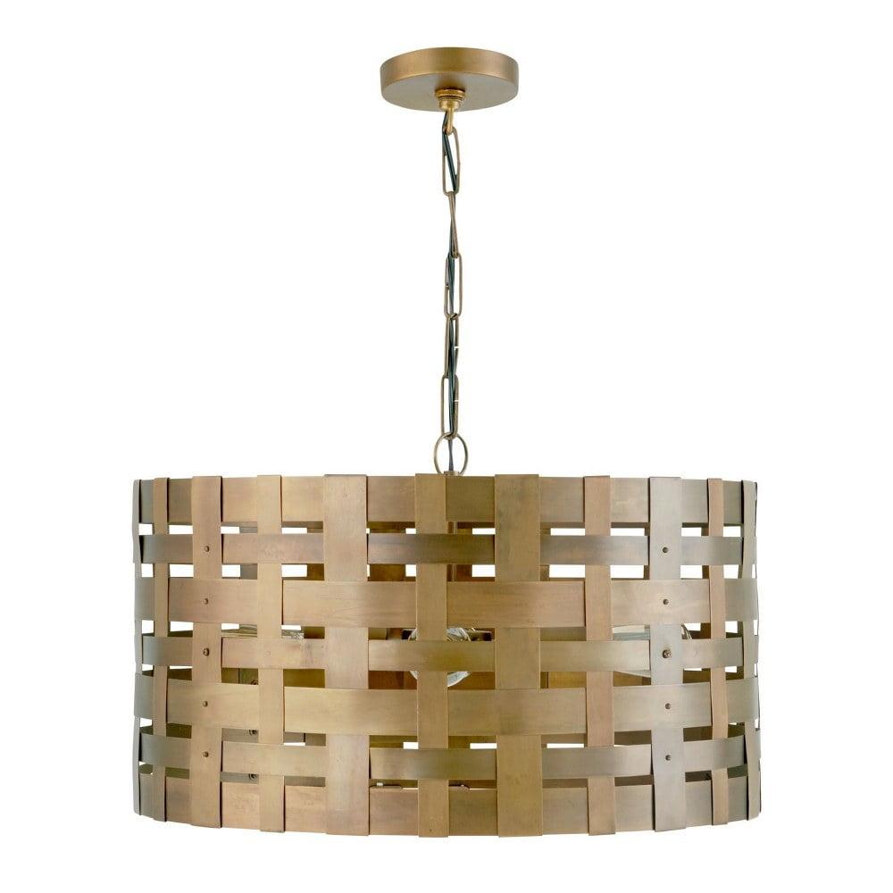 Capital Lighting 4 - Light Dimmable Drum Chandelier