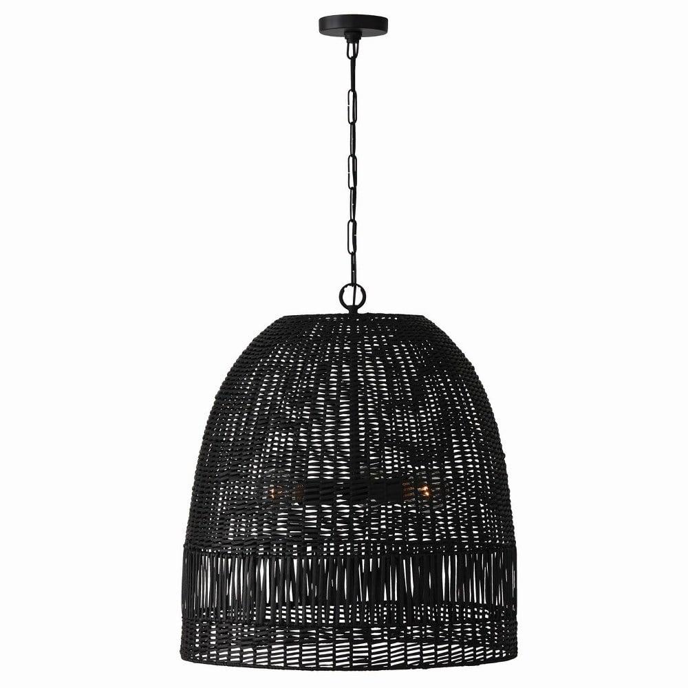 Capital Lighting Naomi 3 - Light Pendant in  Matte Black