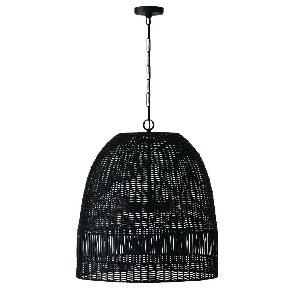 Capital Lighting Naomi 3 - Light Pendant in  Matte Black