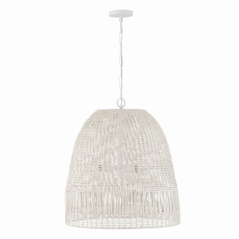 Capital Lighting Naomi 3 - Light Pendant in  Chalk White