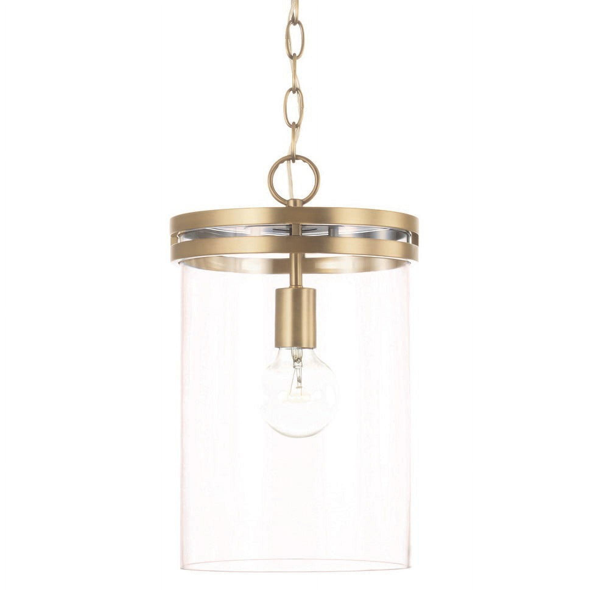 Capital Lighting 348711 Fuller 10" Wide Mini Pendant - Brass