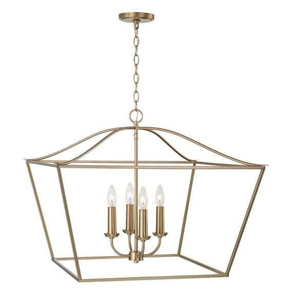 Capital Lighting Grady 4 - Light Pendant in  Matte Brass