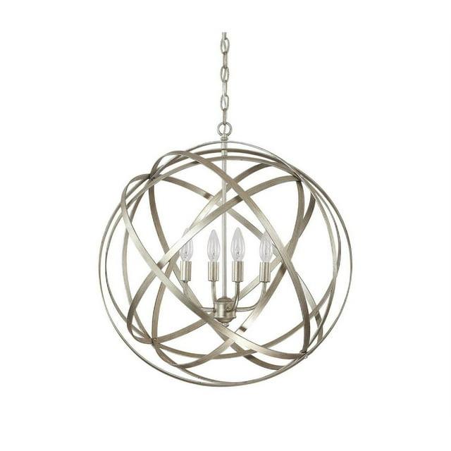 Capital Lighting 4234 Axis 4 Light 23" Wide Cage Pendant - Gold