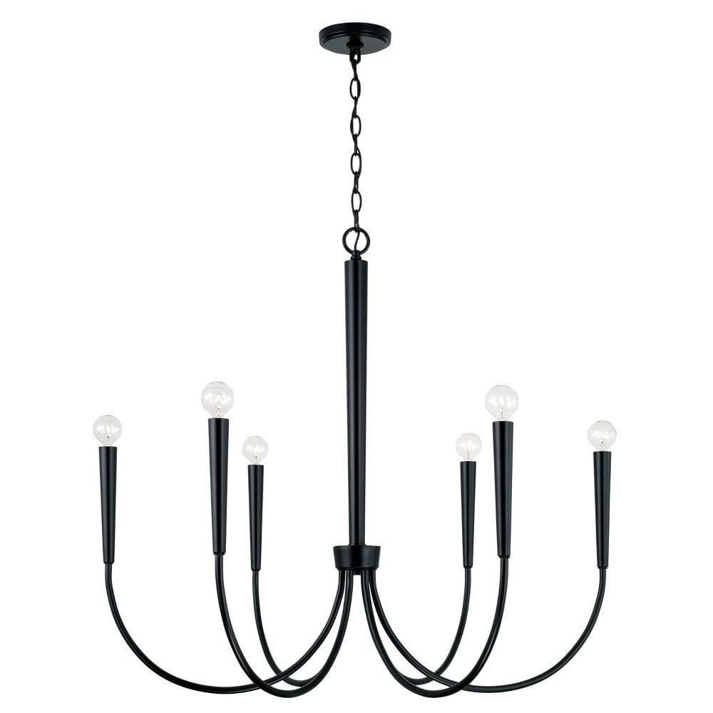 6 - Light Dimmable Classic / Traditional Chandelier