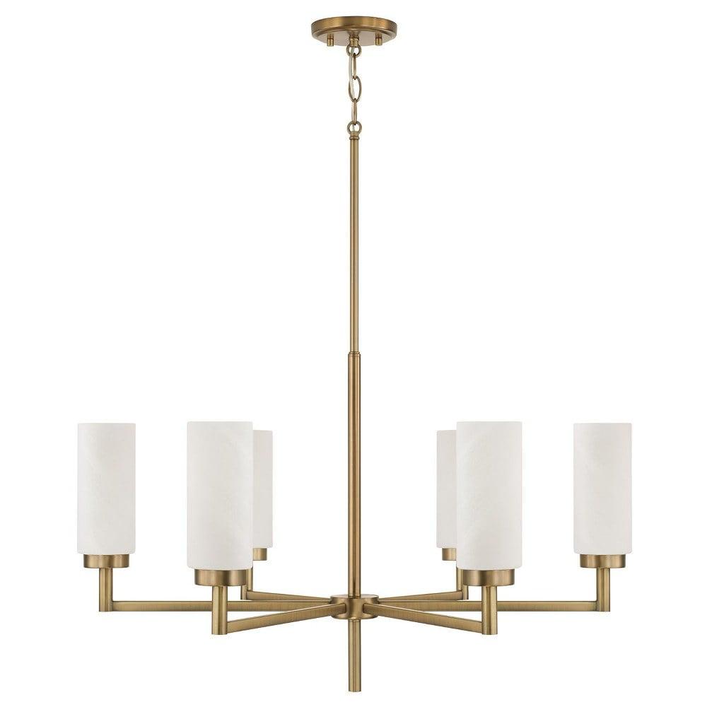 Alyssa 6 - Light Dimmable Classic / Traditional Chandelier