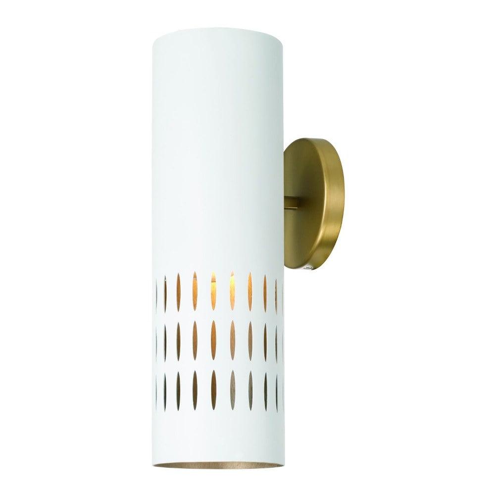 Capital Lighting Dash 1 - Light Wall Light in  Aged Brass/White