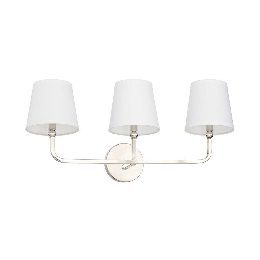 Capital Lighting - Dawson - 3 Light Transitional Bath Vanity Approved for Damp