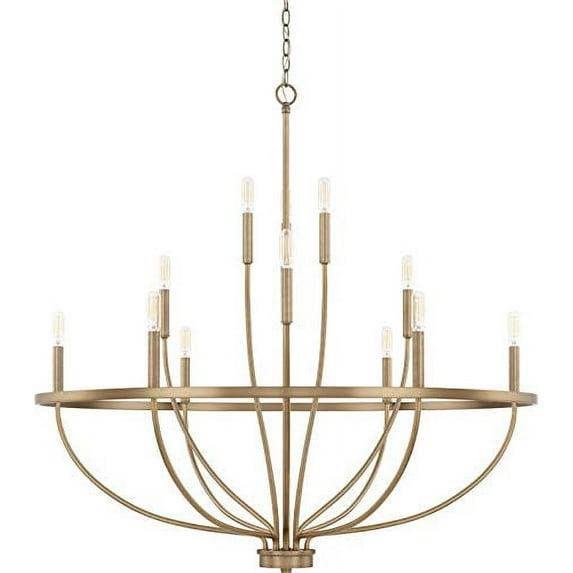 Capital Lighting 12 - Light Dimmable Empire Chandelier