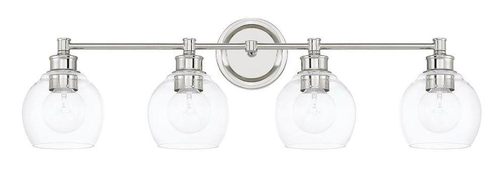 Capital Lighting - Mid-Century - 4 Light Transitional Bath Vanity Approved for