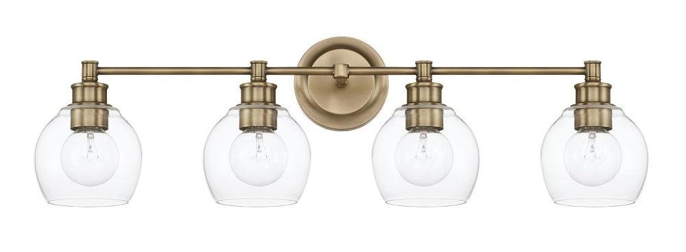 Capital Lighting - Mid-Century - 4 Light Transitional Bath Vanity Approved for