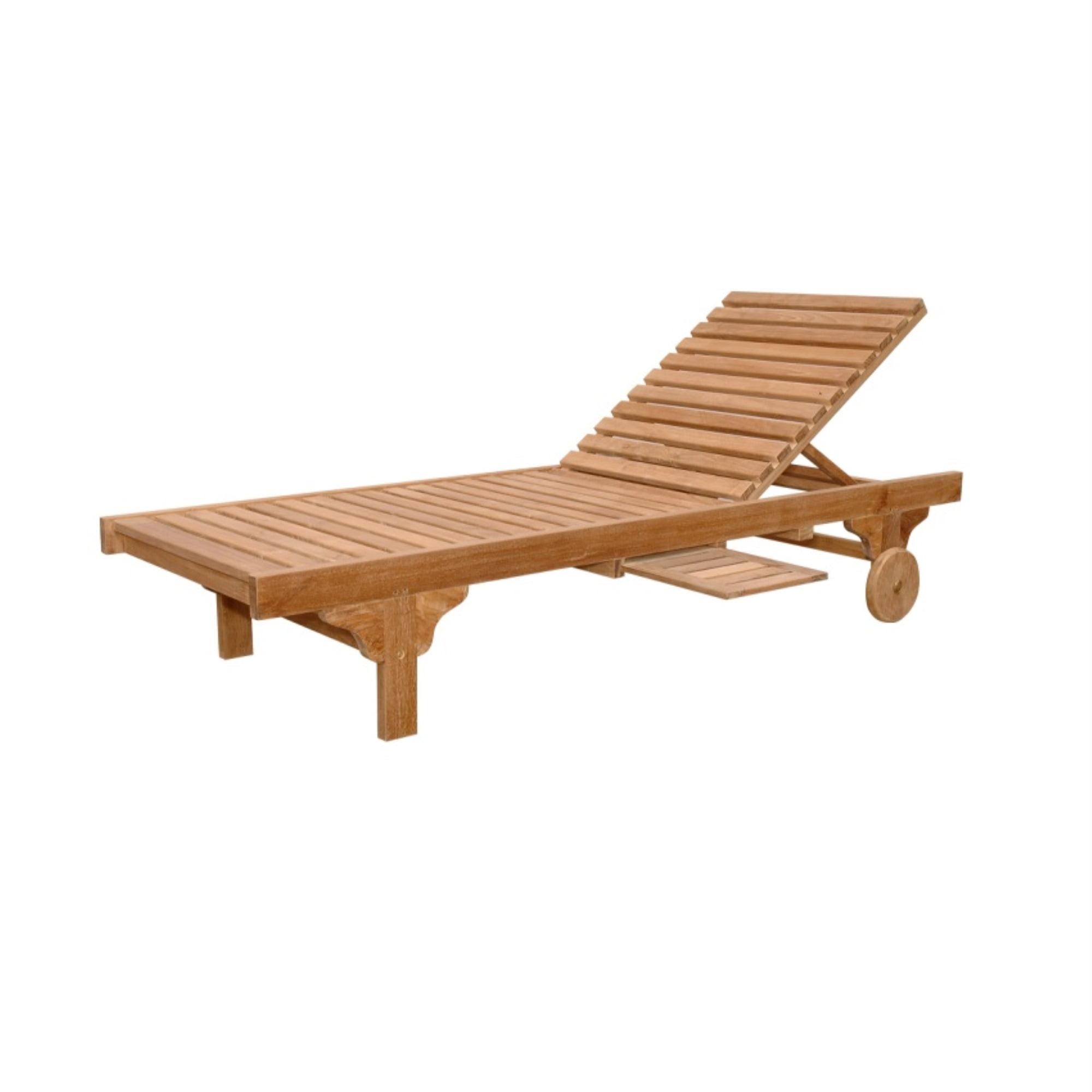 Capri Sun Lounger Adjusted Back & Side Tray