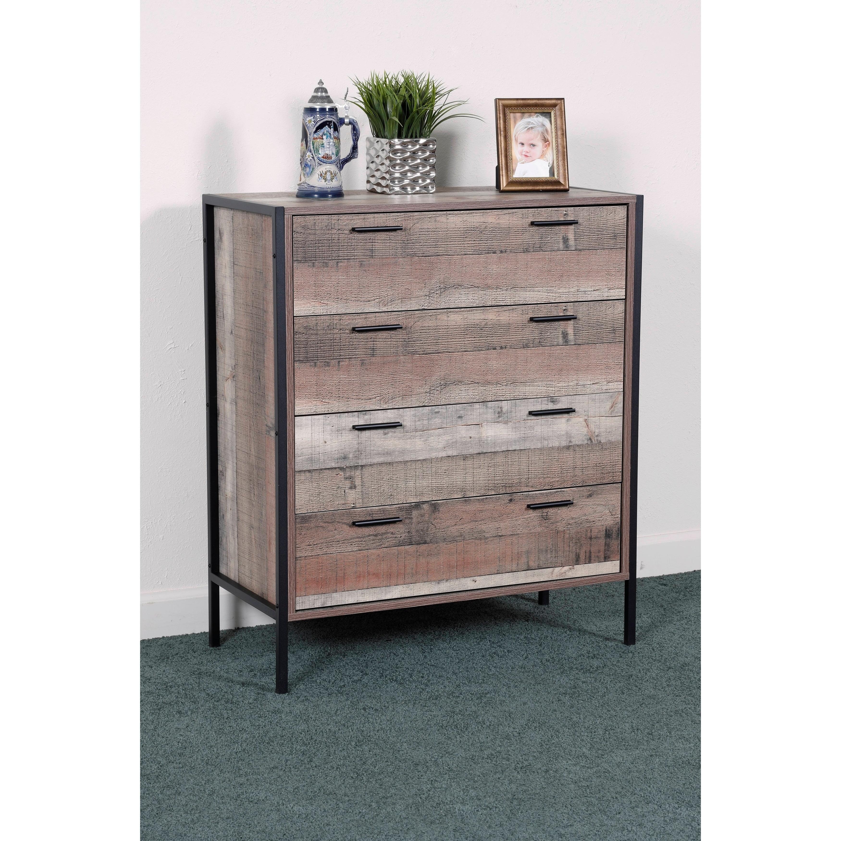 Steelside™ Shelby 33'' W 4 - Drawer Dresser