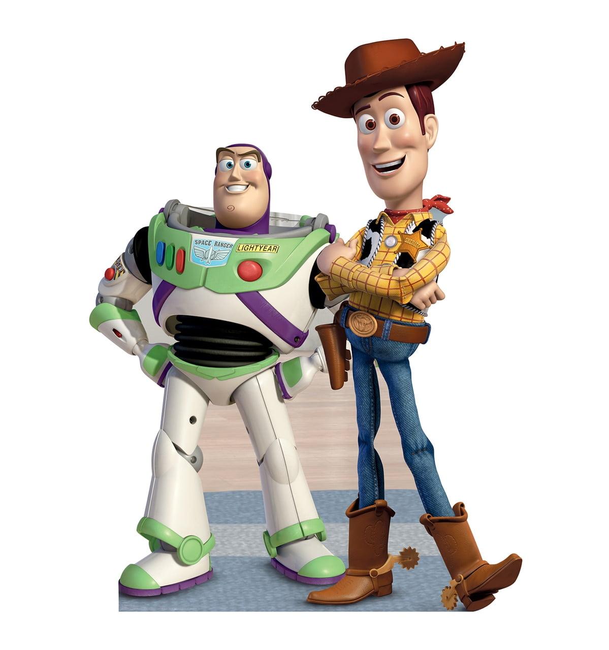 Buzz & Woody Life Size Cardboard Stand-Up from Toy Story