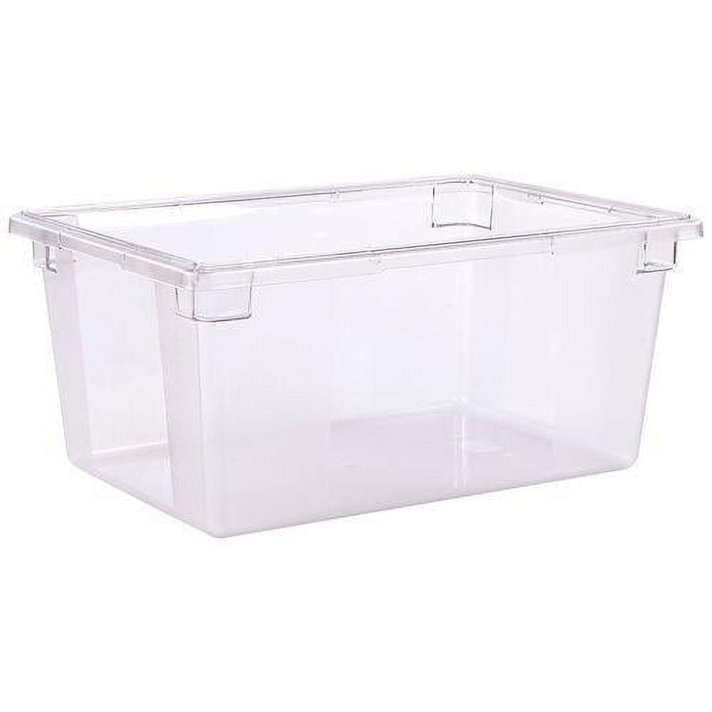 Carlisle 1062307 StorPlus 18 in. x 26 in. x 12 in. 16.6-Gallon Polycarbonate Food Storage Container - Clear