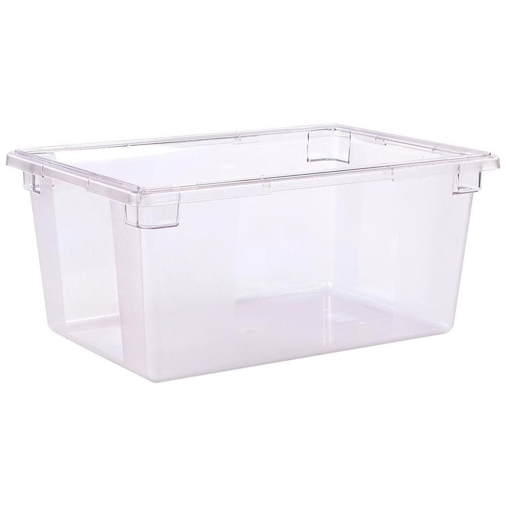 Carlisle 1062307 StorPlus 18 in. x 26 in. x 12 in. 16.6-Gallon Polycarbonate Food Storage Container - Clear