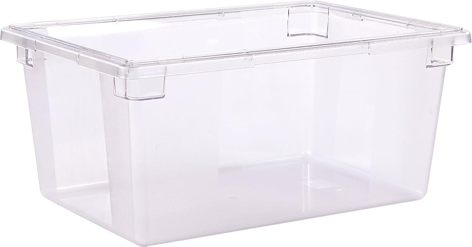 Carlisle 1062307 StorPlus 18 in. x 26 in. x 12 in. 16.6-Gallon Polycarbonate Food Storage Container - Clear