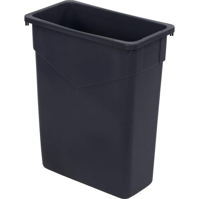 Carlisle Sanitary Maintenance B2193967 15 gal 34201523 Trimline Rectangle Waste Container - Gray