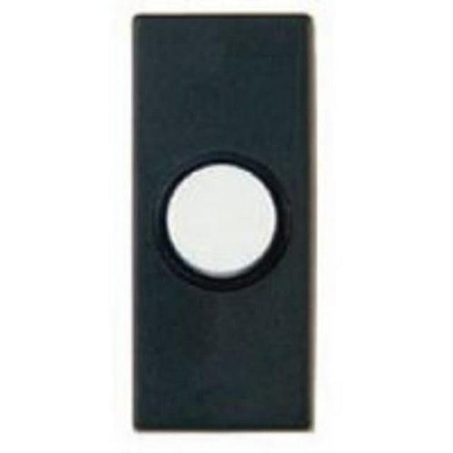 Carlon DH1824 Wired Door Bell Pushbutton, Basic Black