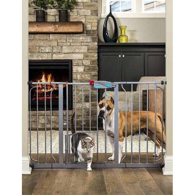 Carlson Dogs Walk Through Gate - Platinum - Extra Wide