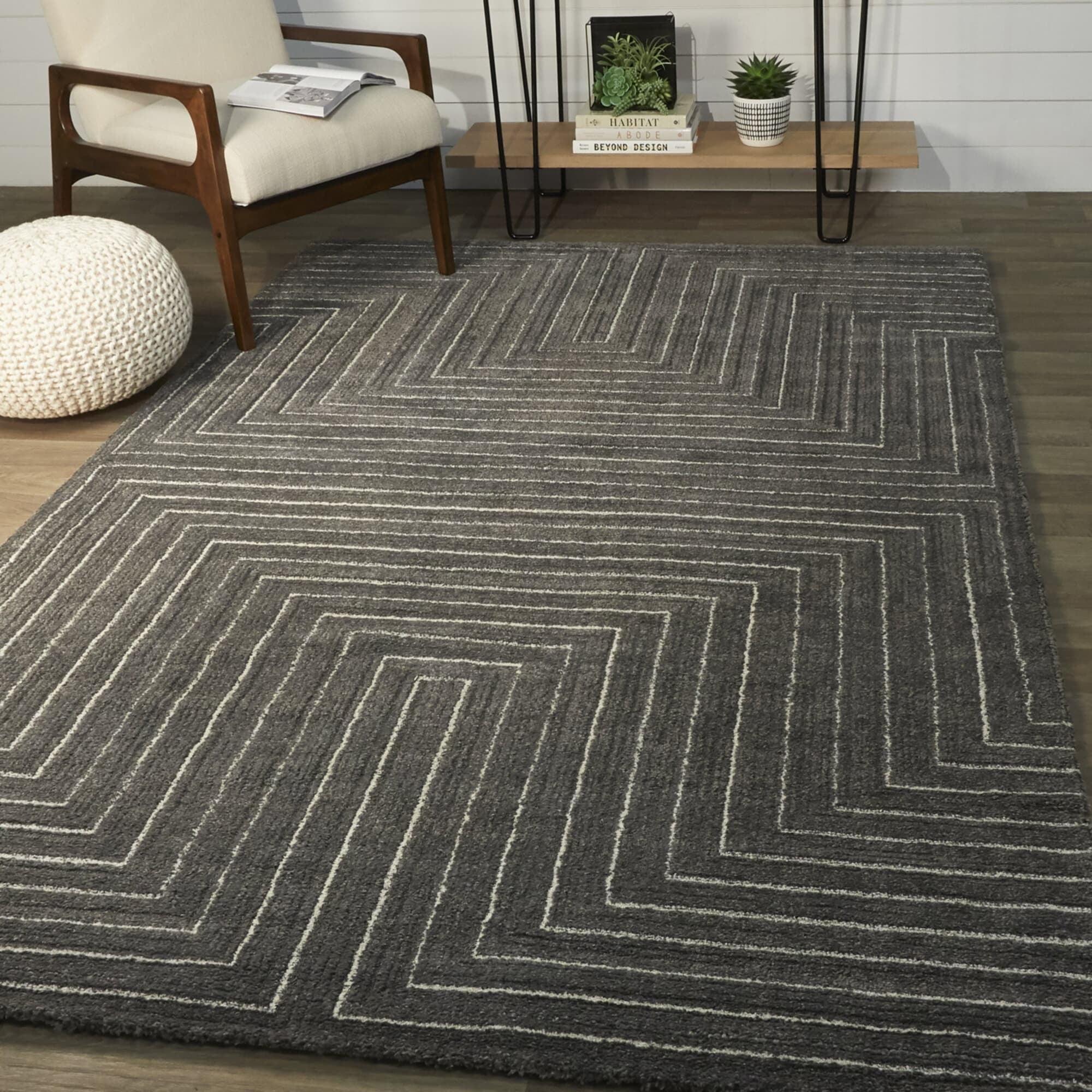 Carmody Modern Stripe Area Rug